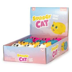 KEYCRAFT - SQUISHY CHATS SQUIDGY AUX VISAGES KAWAII ASST
